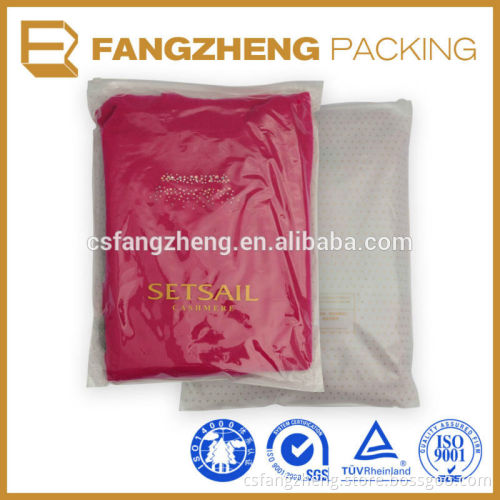 Bio degradable ziplock transparent ldpe plastic bag